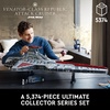 LEGO Star Wars Venator-Class Republic Attack Cruiser, Ultimate May the 4th Collectibles, Series Building Set with Captain Rex Minifigure, Star Wars Fan Gift, Stress Relief Clone Wars Activity, 75367
