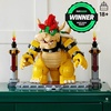 LEGO Super Mario The Mighty Bowser 71411, King of Koopas 3D Model Building Kit, Collectible Posable Character Figure with Battle Platform, Memorabilia Gift Idea for Adults and Fans of Super Mario Bros(Multicolor)