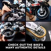 LEGO Technic BMW M 1000 RR 42130 Motorcycle Model Kit for Adults, Build and Display Set with Authentic Features, Motorcycle Gift Idea(Standard Packaging)