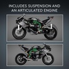 LEGO Technic Kawasaki Ninja H2R Motorcycle Toy – Building Toys for Kids, Boys & Girls, Ages 10+ – Kickstand for Display – Model Kit Birthday Gift – 42170