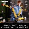 LEGO Technic Liebherr Crawler Crane LR 13000 Model Kit – Bedroom or Office Decor for Adults, Ages 18+ – Building Blocks for Adults to Display – Gift Ideas – 42146