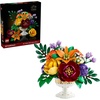 LEGO Botanicals Flower Arrangement Artificial Flowers Building Set – Decor for Table Display – Gift for Birthdays – Unique Bouquet for Adults, Ages 18+ – 10345