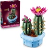LEGO Botanicals Flowering Cactus Building Toy – Crafting Kit for Girls & Boys, Ages 9+ – Gift for Birthdays – Cactus Room Decor for Display for Bedroom or Book Shelf – 11509