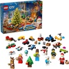 LEGO City Advent Calendar 2025 Kids Toy – Holiday Countdown Playset W/Santa & Mrs. Claus Minifigures for Boys & Girls, Ages 5+ – 24 Buildable Surprises – Gift Idea for Christmas – 60475