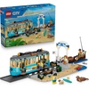 LEGO City Classic Beach Streetcar 60506 | Building Toys for Boys & Girls, Ages 7+, Trolley Playset for Pretend Play, 5 Minifigures, 693 pieces, Gift for Birthdays