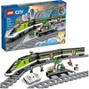 LEGO City Express Passenger Train Set – Remote Controlled Train Toy W/Working Headlights, 2 Coaches & 24 Track Pieces – Building Set Gift Idea for Kids, Boys & Girls, Ages 7+ – 60337(Standard Packaging)