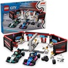 LEGO City F1 Garage & Mercedes-AMG & Alpine Cars Toy – Model Race Car Building Toy and Portable Playset for Kids, Boys and Girls, Ages 7+ – F1 Collectible for Fans – Gift Idea for Birthdays – 60444