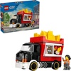 LEGO City Fries Food Truck Building Toy for Kids – Pretend Play Truck Toy for Boys & Girls, Ages 5+ – Mobile Restaurant Playset W/2 Minifigures & Detachable Kiosk – Gift Idea for Birthdays – 60488
