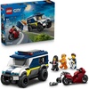 LEGO City Police Prisoner Transport Van – Police Toy for Kids, Boys & Girls Ages 6+ – Emergency Vehicle & Motorcycle Building Kit – Officer and 2 Crook Minifigures – Gift Idea for Birthdays – 60479