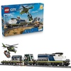 LEGO City Police Train Heist Building Toy – Train Set with Police Car Toy for Boys & Girls, Ages 7+ – Pretend Play Set for Kids – Gifts for Birthdays – 60508