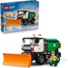 LEGO City Snowplow Truck Building Toy for Kids – Pretend Play Vehicle for Boys & Girls, Ages 5+ – Toy Truck W/Movable Plow & Driver Minifigure – Gift Idea for Birthdays – 60490