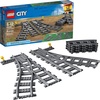 LEGO City Trains Switch Tracks 60238 Building Toy Set for Kids, Boys, and Girls Ages 5+ (8 Pieces)(8 Count (Pack of 1))
