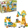 LEGO DUPLO Town 3 in 1 Construction Site and Vehicles Toys for Toddlers – Pretend Play Set for Boys & Girls, Ages 3+ – Building Blocks for Fine Motor Skills Practice – Gift for Birthdays – 10476