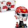LEGO Editions Scuderia Ferrari HP Charles Leclerc Helmet – Building Set for Teens, Ages 14+ – Collectible F1 Display – Bedroom or Home Office Decor – Gift for Formula 1 Fans – 43014