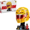 LEGO Editions Scuderia Ferrari HP Lewis Hamilton Helmet – Building Set for Teens, Ages 14+ – Collectible F1 Display – Bedroom or Home Office Decor – Gift for Racing Fans – 43022