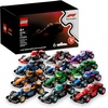 LEGO F1 Collectible Race Cars, 6 Pack – Building Set for Boys & Girls, Ages 6+ – Birthday Party Favor or Gift – Mystery Box W/Surprise F1 Car Toys – Travel Toys for Kids – 66796