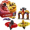 LEGO NINJAGO Dragon Spinjitzu Battle Pack – Spinning Blade Building Toy for Kids, Boys and Girls, Ages 6+ – with 2 Minifigures – Gift Idea for Birthdays – 71826