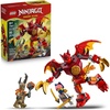 LEGO NINJAGO Kai’s Dragon Mech Battle Pack Building Toy for Boys, Girls, & Kids, Ages 6+ – Poseable Dragon Figure & 3 Character Minifigures for Pretend Play – Gift Idea for Birthdays – 71851