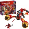 LEGO NINJAGO Kai’s Mech Storm Rider Action Figure – Pretend Play Building Toy for Boys and Girls, Ages 7+ – Ninja Toy for Kids with 3 Minifigures – Gift Idea for Birthdays – 71830
