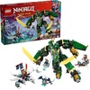 LEGO NINJAGO Lloyd’s Jet Mech Building Toy – Model Building Kit for Boys & Girls, Ages 9+ – Transforming Playset for Kids W/ 5 Ninja Toy Minifigures – Dragons Rising Gift Idea for Birthdays – 71845