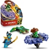 LEGO NINJAGO NYA vs. Mutation Monster Spinner Building Toy for Boys & Girls – Ninja Toy Figures & Playset for Kids, Ages 6+ – Includes 2 Minifigures for Pretend Play – Gift Idea for Birthdays – 71849