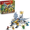 LEGO NINJAGO Ninja Dragon Riyu’s Battle Building Toy for Boys & Girls – Ninja Poseable Dragon Toy Playset for Kids, Ages 7+ – Includes 4 Minifigures for Pretend Play – Gift Idea for Birthdays – 71855