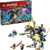 LEGO NINJAGO Rogue’s Mech Dragon Rider Building Toy – Dragons Rising Play Set & 4 Ninja Toy Minifigures for Boys & Girls, Ages 8+ – 2 Ways to Build & Play – Gift Idea for Birthdays – 71843