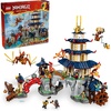 LEGO NINJAGO Tournament Temple City Building Toy for Teen Boys & Girls, Ages 14+, Great for Dragons Rising Fans Who Enjoy Model Building Sets and NINJAGO Toys – 71814