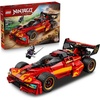 LEGO NINJAGO X-1 Ninja Charger 15th Anniversary 71867 | Collectible Building Set for Boys & Girls, Ages 14+, Toy Car & Motorcycle, 3 Minifigures, 691 pieces, Gift for Birthdays