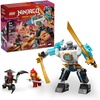 LEGO NINJAGO Zane’s Battle Suit Mech Ninja Toy – Building Toy for Pretend Play for Kids, Boys and Girls, Ages 6+ – with 3 Minifigures – Gift Idea for Birthdays – 71827