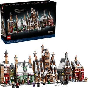 LEGO Harry Potter Hogsmeade Village – Collectors’ Edition Building Set for Adults, Ages 18+ – Craft 7 Iconic Buildings – Kit Includes 12 Minifigures – Gift Idea for Birthdays and Fans – 76457