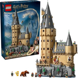 LEGO Harry Potter Hogwarts Castle: The Main Tower – Building Set for Boys and Girls, Ages 10+ – 12 Collectible Minifigures Including Harry Potter & Dumbledore – Gift Idea for Birthdays – 76454