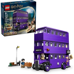 LEGO Harry Potter Knight Bus Adventure – Building Toy for Kids, Boys, and Girls, Ages 8+ – Iconic Bus from Harry Potter and The Prisoner of Azkaban – with 5 Minifigures – Birthday Gift Idea – 76446