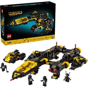 LEGO Icons Blacktron Renegade – DIY Kit for Adults 18+ – Building Blocks for Men and Women – Collectible Set for Adult Fans – Creative Gift Idea for Birthdays – 10355
