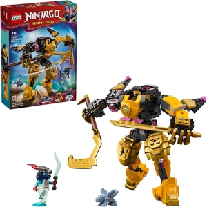 LEGO NINJAGO Arin’s Spinjitzu Battle Mech Building Toy – Ninja Building Set for Kids, Ages 7+ – with Arin, Baby Ryu, & Villain Minifigures – Gift Idea for Boys, Girls, & Dragons Rising Fans – 71839