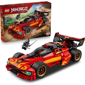 LEGO NINJAGO X-1 Ninja Charger 15th Anniversary 71867 | Collectible Building Set for Boys & Girls, Ages 14+, Toy Car & Motorcycle, 3 Minifigures, 691 pieces, Gift for Birthdays