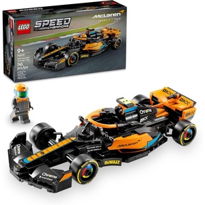 LEGO Speed Champions 2023 McLaren Formula 1 Race Car Toy for Play and Display, Buildable McLaren Toy Set for Kids, F1 Toy Gift Idea for Boys and Girls Ages 9 and Up who Enjoy Independent Play, 76919