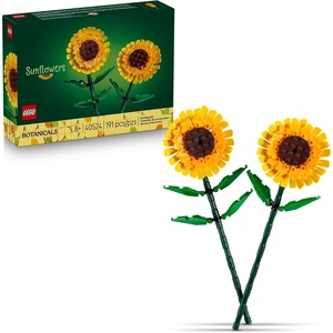 LEGO Sunflowers Building Toy for Kids, Girls and Boys Ages 8+ – Artificial Sunflowers for Home Decor and Display – Birthday Gift Idea for Lovers of Plants & Flowers – 40524(Sunflowers (New Packaging))