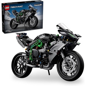 LEGO Technic Kawasaki Ninja H2R Motorcycle Toy – Building Toys for Kids, Boys & Girls, Ages 10+ – Kickstand for Display – Model Kit Birthday Gift – 42170