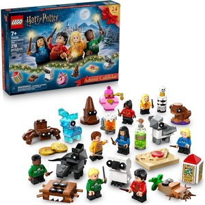 Lego Harry Potter Advent Calendar 2025 Kids Toy – Holiday Countdown for Boys & Girls, 7+ – 24 Buildable Surprises, Including Harry, Draco & Luna Minifigures – Kids Gift Idea for Christmas – 76456
