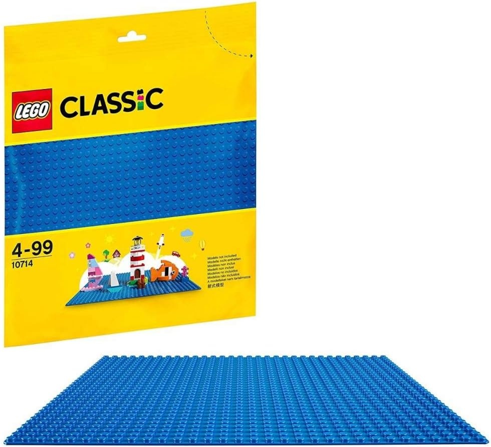image:imageLEGO Classic Blue Baseplate 11025 Building Toy Set for Preschool Kids Boys and Girls Ages 4 1 PiecesBlue Baseplate