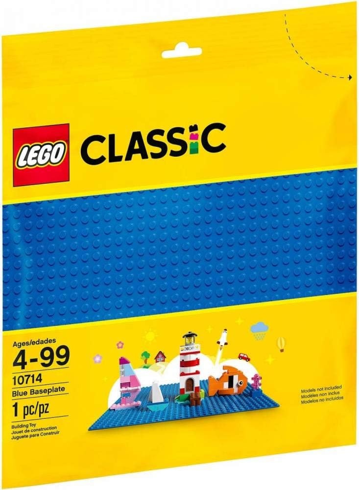 image:imageLEGO Classic Blue Baseplate 11025 Building Toy Set for Preschool Kids Boys and Girls Ages 4 1 PiecesBlue Baseplate