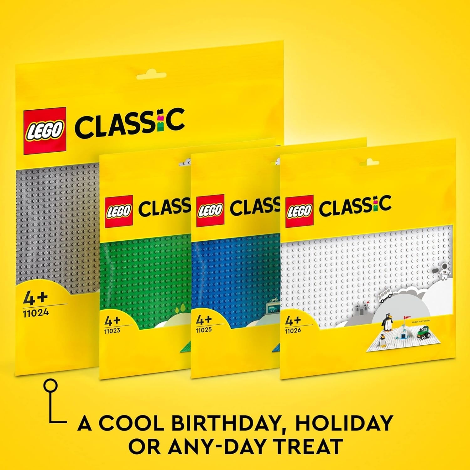 image:imageLEGO Classic Green Baseplate Square 32x32 Stud Foundation to Build Play and Display Brick Creations Great for Grassy Nature Landscapes 110234 YearsGreen Baseplate