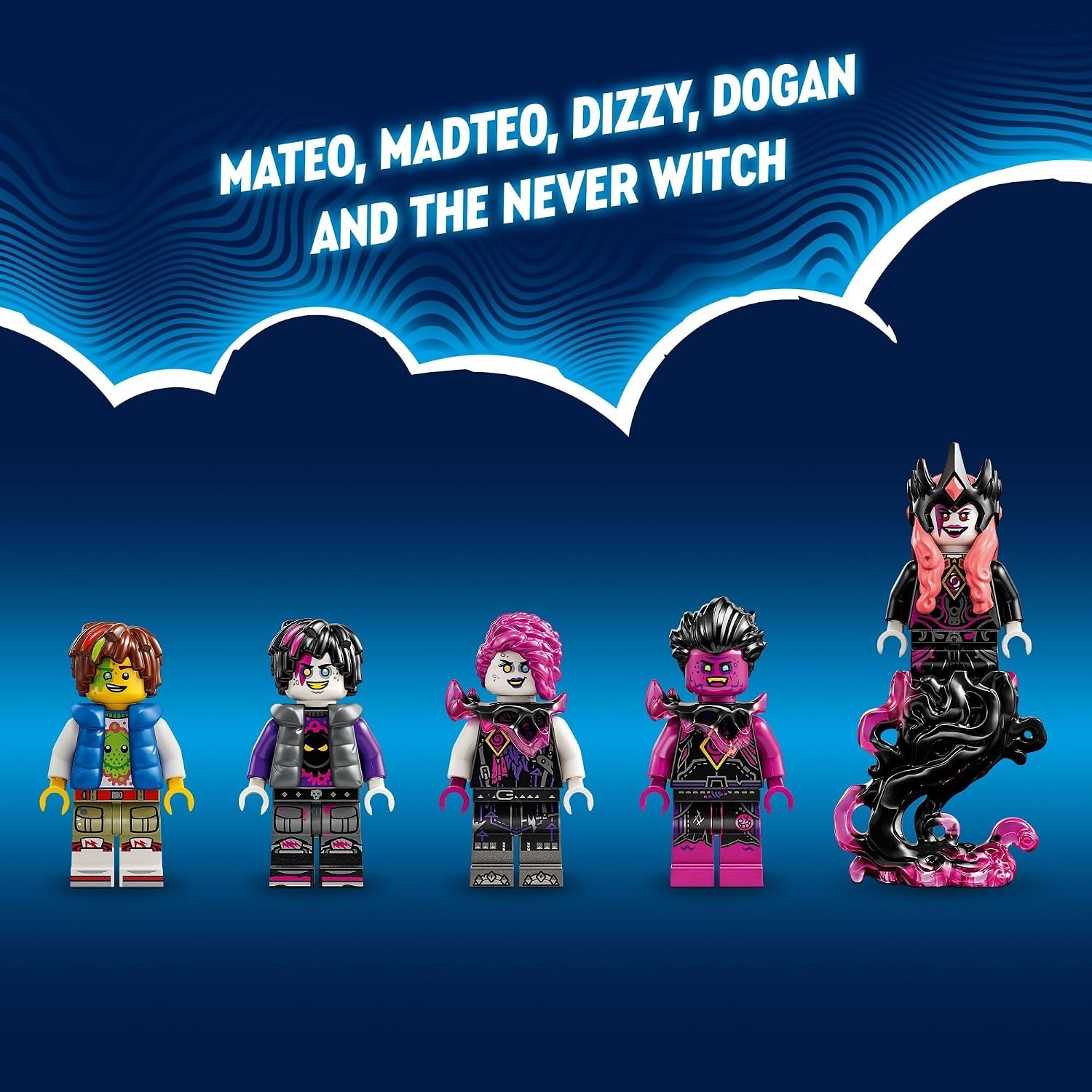 image:imageLEGO DREAMZzz The Never Witchs Nightmare Creatures Fantasy Animal Kids Toy Build a Mech Wolf or Raven Figure Building Toy with 5 Minifigures for 9 Year Old Boys and Girls 71483