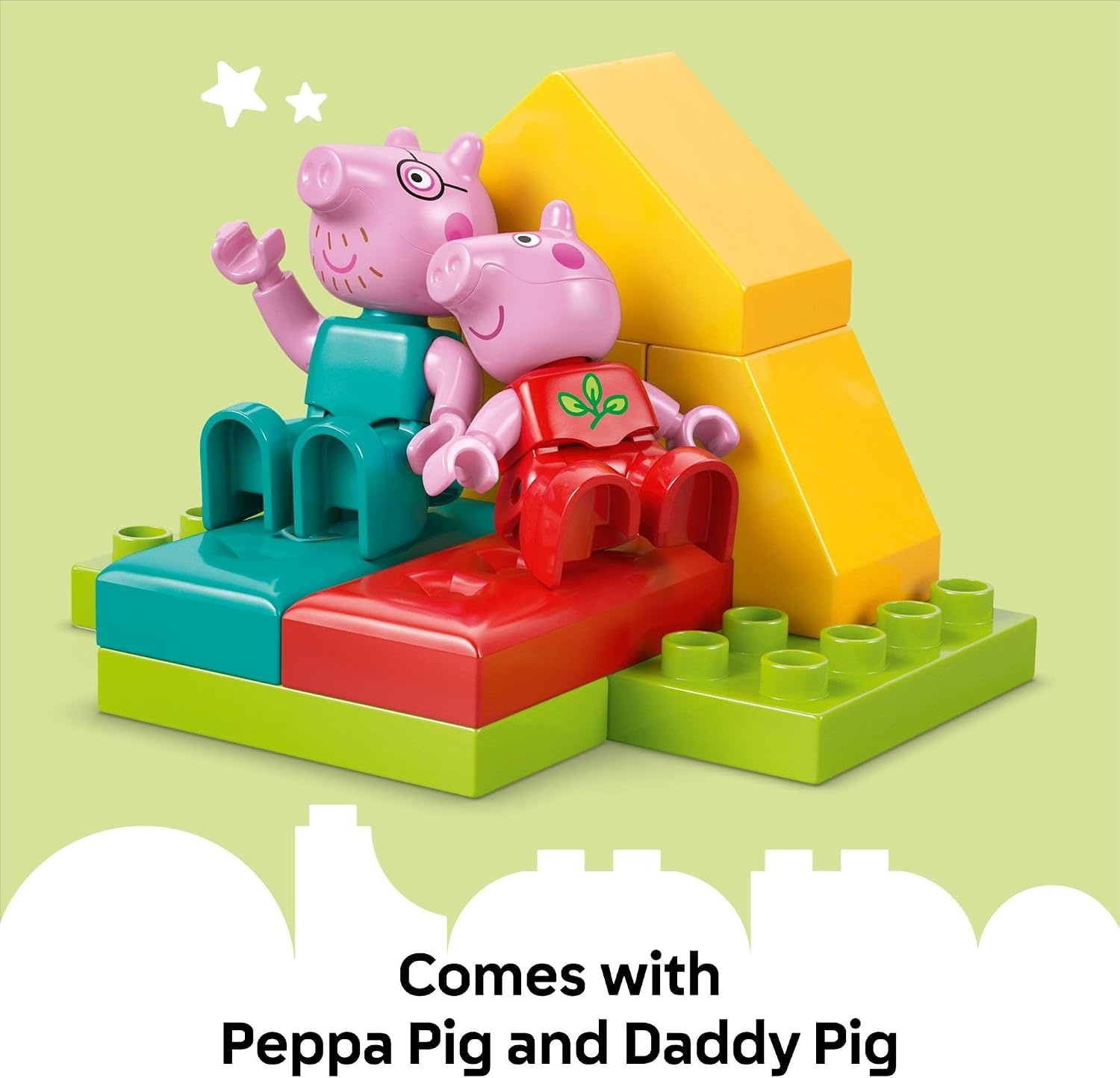 image:imageLEGO DUPLO Peppa Pig Camping Trip Toddler Learning Toy Sensory Toy for Creative and Developmental Play Fun Birthday Gift for Peppa Pig Fans Kids Girls Boys Ages 2 10452