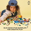 LEGO Classic Blue Baseplate 11025 Building Toy Set for Preschool Kids, Boys, and Girls Ages 4+ (1 Pieces)(Blue Baseplate)