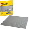 LEGO Classic Gray Baseplate Square 48×48 Stud Foundation to Build, Play, and Display Brick Creations, Great for City Streets, Castle, and Mountain Scenes, 11024(Gray Baseplate)