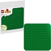 LEGO DUPLO Green Building Plate – Learning and Educational Building Toy for Toddlers, Preschool, Boys and Girls, Ages 1.5+ – Gift Ideas for Birthdays – 10460(9×9 inch)