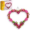LEGO Heart Ornament Building Toy Set – Fun Arts and Crafts Idea for Girls and Boys, Ages 9+ – Display on The Wall as Home Decoration – Gifts for Kids – 40638