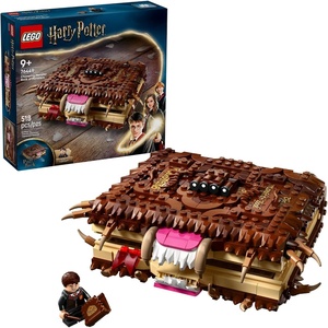 LEGO Harry Potter Chomping Monster Book of Monsters Kids Toy – Pretend Play Set for Boys and Girls, Ages 9+ – Collectible Neville Longbottom Minifigure- Gift Idea for Birthdays and Book Lovers – 76449